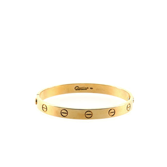 Cartier Love Bracelet 18K Yellow Gold