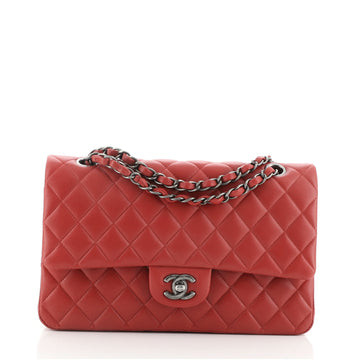 Chanel Classic Double Flap Bag Quilted Lambskin Medium