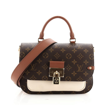 Louis Vuitton Vaugirard Handbag Monogram Canvas with Leather