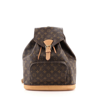 Louis Vuitton Montsouris Backpack Monogram Canvas GM