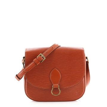 Louis Vuitton Saint Cloud Handbag Epi Leather GM