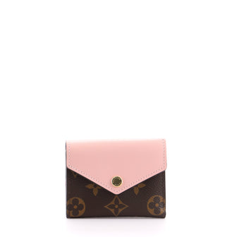 Louis Vuitton Zoe Wallet Monogram Canvas and Leather