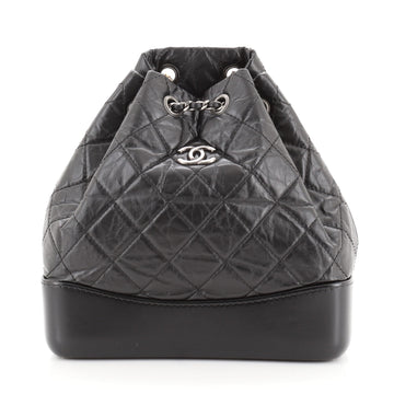 Chanel Gabrielle Backpack Quilted Calfskin Small