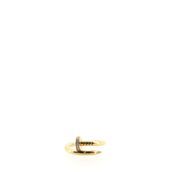 Cartier Juste Un Clou Ring 18K Yellow Gold and Diamonds