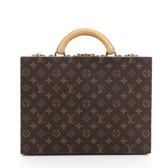 Louis Vuitton Boite Bijoux Jewelry Case Monogram Canvas 34