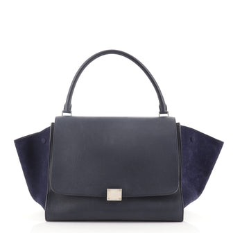 Celine Trapeze Bag Leather Large