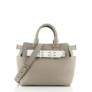 Burberry Belt Tote Leather Small