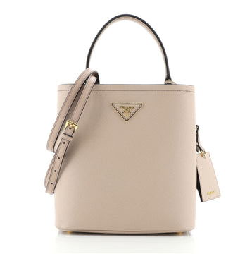 Prada Panier Bucket Bag Saffiano Leather Medium