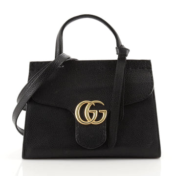 Gucci GG Marmont Top Handle Bag Leather Mini