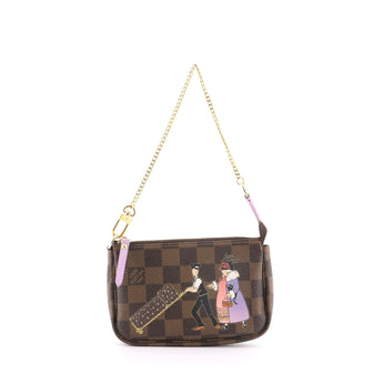 Louis Vuitton Pochette Accessoires Limited Edition Damier Mini