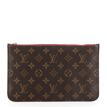 Louis Vuitton Neverfull Pochette Monogram Canvas Large