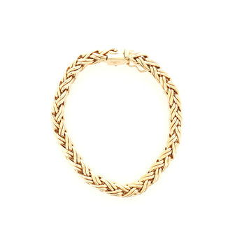 Tiffany & Co. Vintage Byzantine Bracelet 14K Yellow Gold