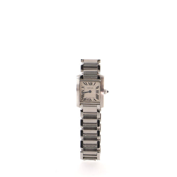 Cartier Tank Francaise Quartz Watch Watch Stainless Steel 20