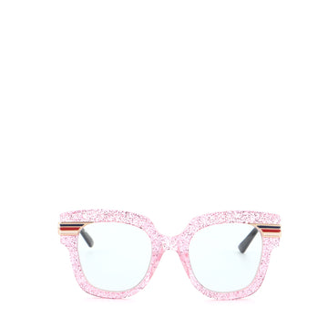 Gucci Square Sunglasses Glitter Acetate