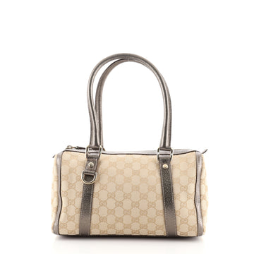 Gucci Abbey Boston Bag GG Canvas Small