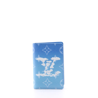 Louis Vuitton Pocket Organizer Limited Edition Monogram Clouds
