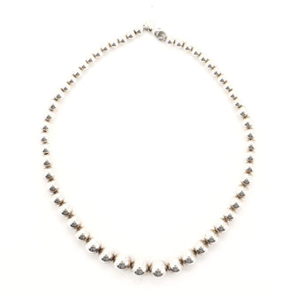 Tiffany & Co. Graduated Ball Necklace Sterling Silver