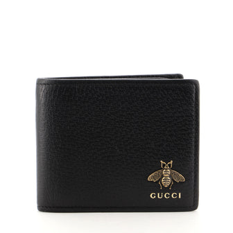 Gucci Animalier Bifold Wallet Leather Compact