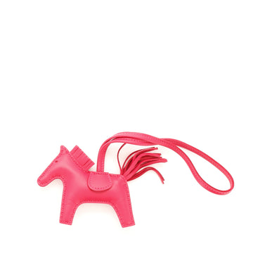 Hermes Mono-Tone GriGri Rodeo Bag Charm Leather PM
