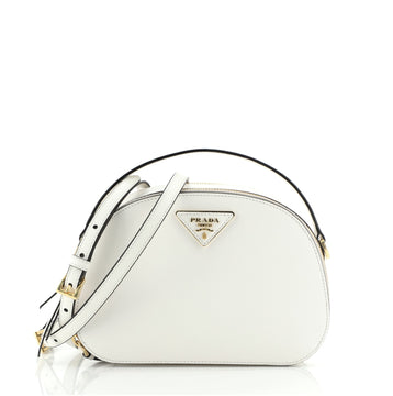 Prada Odette Top Handle Bag Saffiano Leather Small