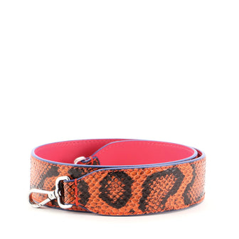 Fendi Strap You Shoulder Strap Python and Leather
