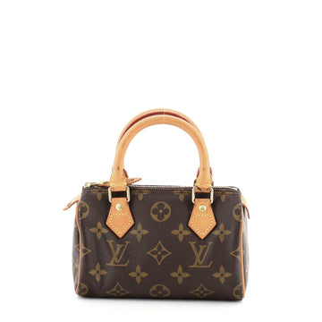Louis Vuitton Speedy Mini HL Handbag Monogram Canvas