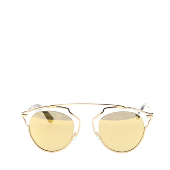 Christian Dior So Real Aviator Sunglasses Acetate and Metal