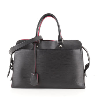 Louis Vuitton Vaneau Handbag Epi Leather GM