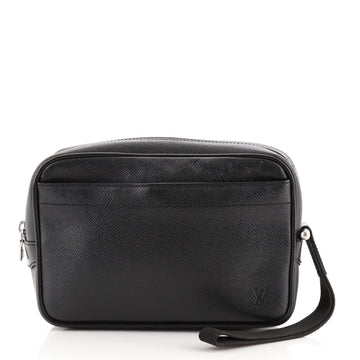 Louis Vuitton Kaluga Pochette Clutch Taiga Leather
