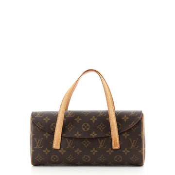 Louis Vuitton Sonatine Handbag Monogram Canvas