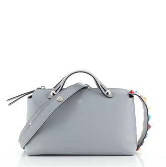 Fendi By The Way Satchel Leather with Studs Small