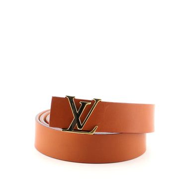 Louis Vuitton LV Initiales Belt Leather Thin