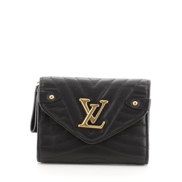 Louis Vuitton New Wave Compact Wallet Quilted Leather