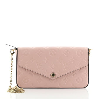 Louis Vuitton Felicie Pochette Monogram Empreinte Leather