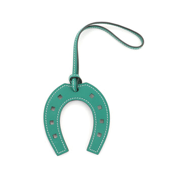Hermes Paddock Horseshoe Bag Charm Leather
