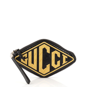 Gucci Retro Logo Wristlet Pouch Patent