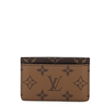 Louis Vuitton Card Holder Reverse Monogram Canvas