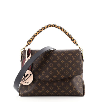 Louis Vuitton Braided Handle Beaubourg Handbag Monogram Canvas MM