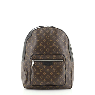 Louis Vuitton Josh Backpack Macassar Monogram Canvas