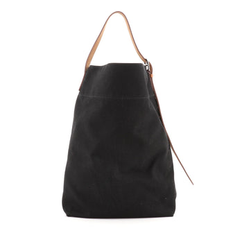 Hermes Etriviere Shoulder Bag Toile and Leather