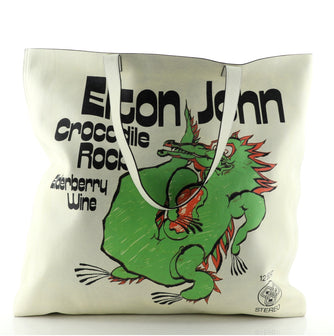 Gucci Elton John Shopper Printed Leather Maxi