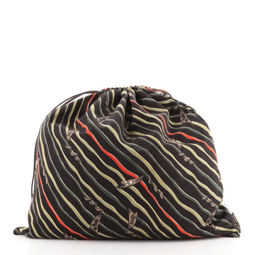 Loewe Paula Drawstring Pouch Printed Canvas
