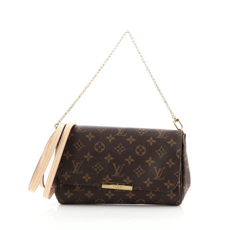 Louis Vuitton Favorite Handbag Monogram Canvas MM