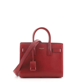 Saint Laurent Sac de Jour Bag Leather Small