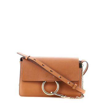 Chloe Faye Shoulder Bag Leather Small