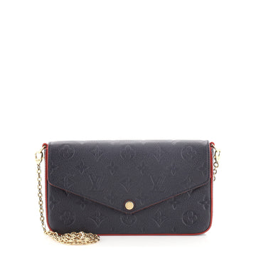Louis Vuitton Felicie Pochette Monogram Empreinte Leather