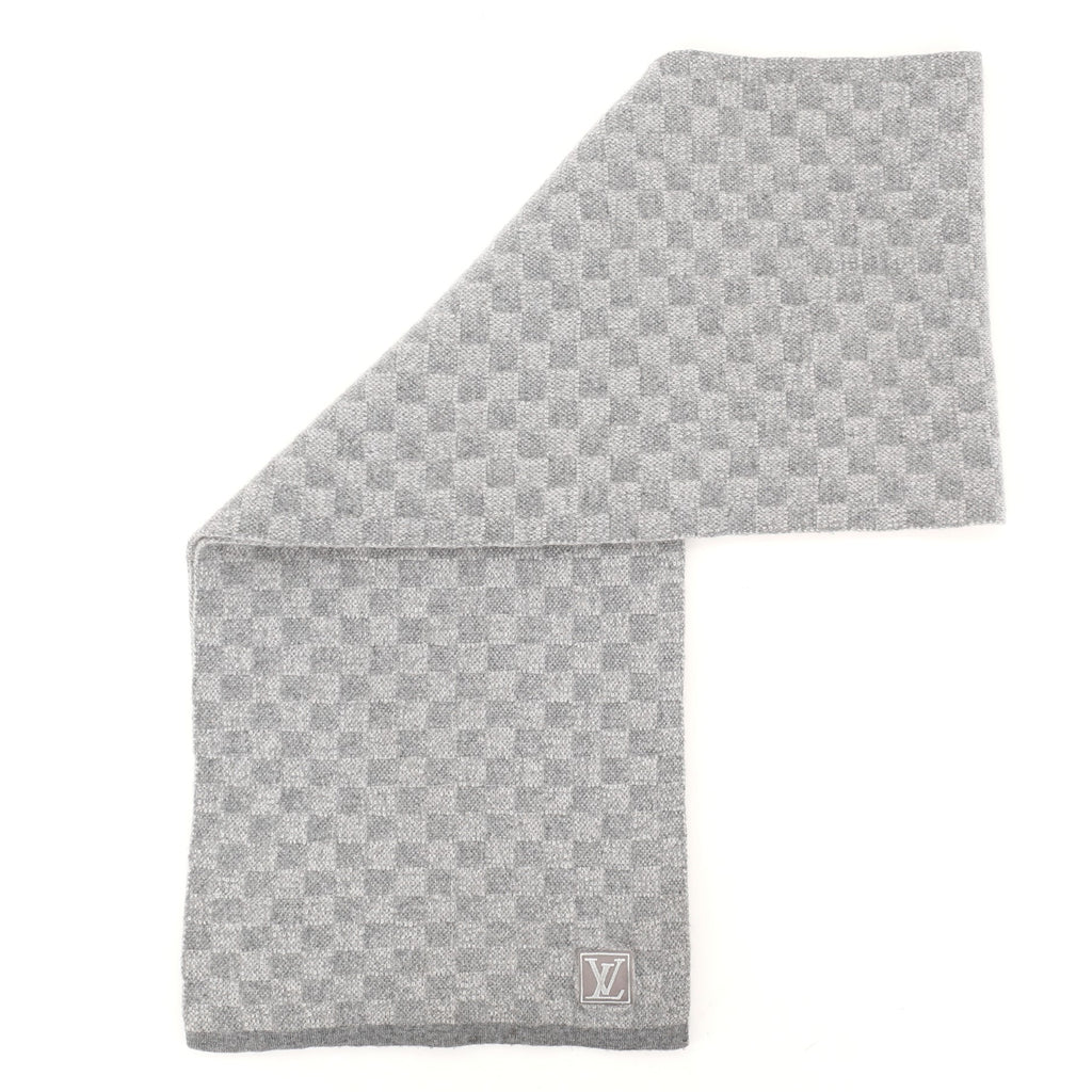 Louis Vuitton Petit Damier Scarf - Grey Scarves, Accessories - LOU137142