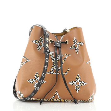 Louis Vuitton NeoNoe Handbag Limited Edition Jungle Monogram Giant