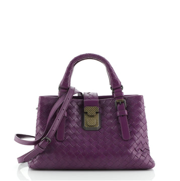 Bottega Veneta Roma Bag Intrecciato Nappa Mini