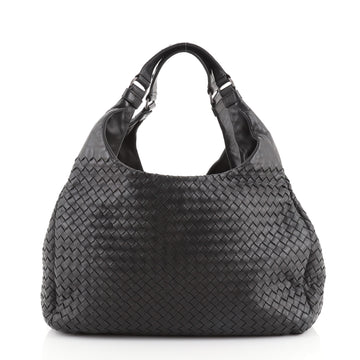 Bottega Veneta Campana Hobo Intrecciato Nappa Small